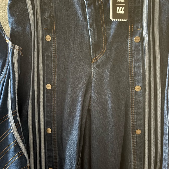 IVY PARK Blue Denim Overalls Cowboy Carter - Picture 7 of 10